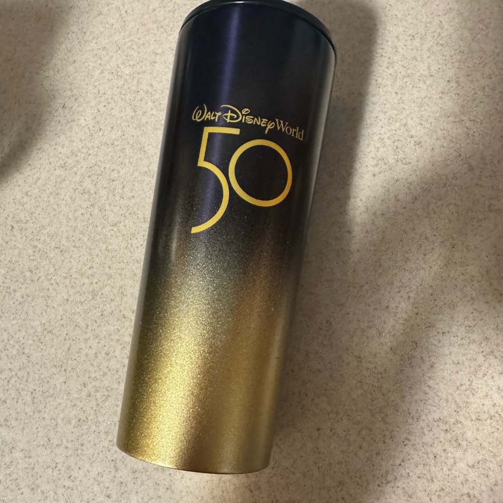 Starbucks Gradient Black and Gold Tumbler - Picture 2 of 4